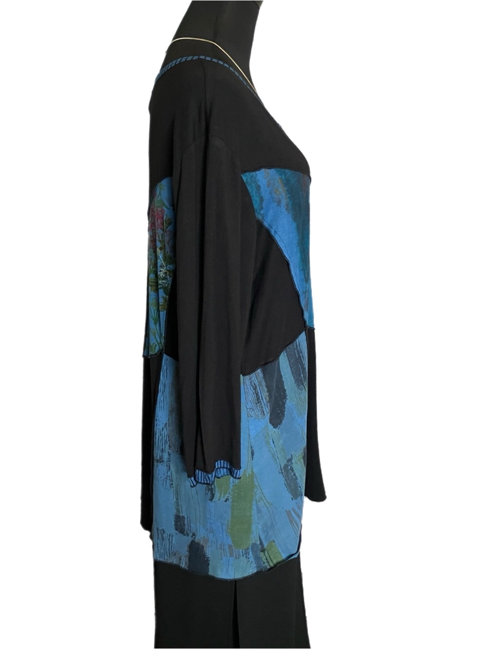 NWT Parsley & Sage Artsy Patchwork Tunic Top - Plus Size 1X - Picture 4 of 9